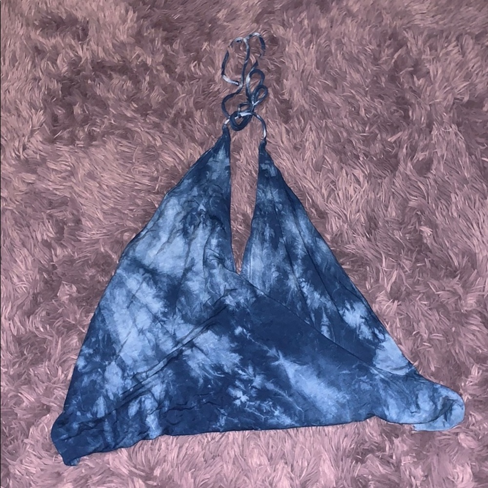 Tie dye halter top